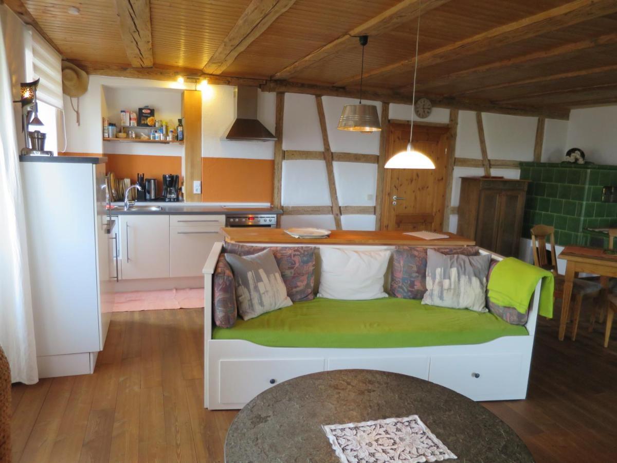 Alpaka-Ferien Apartman Wiechs am Randen Kültér fotó