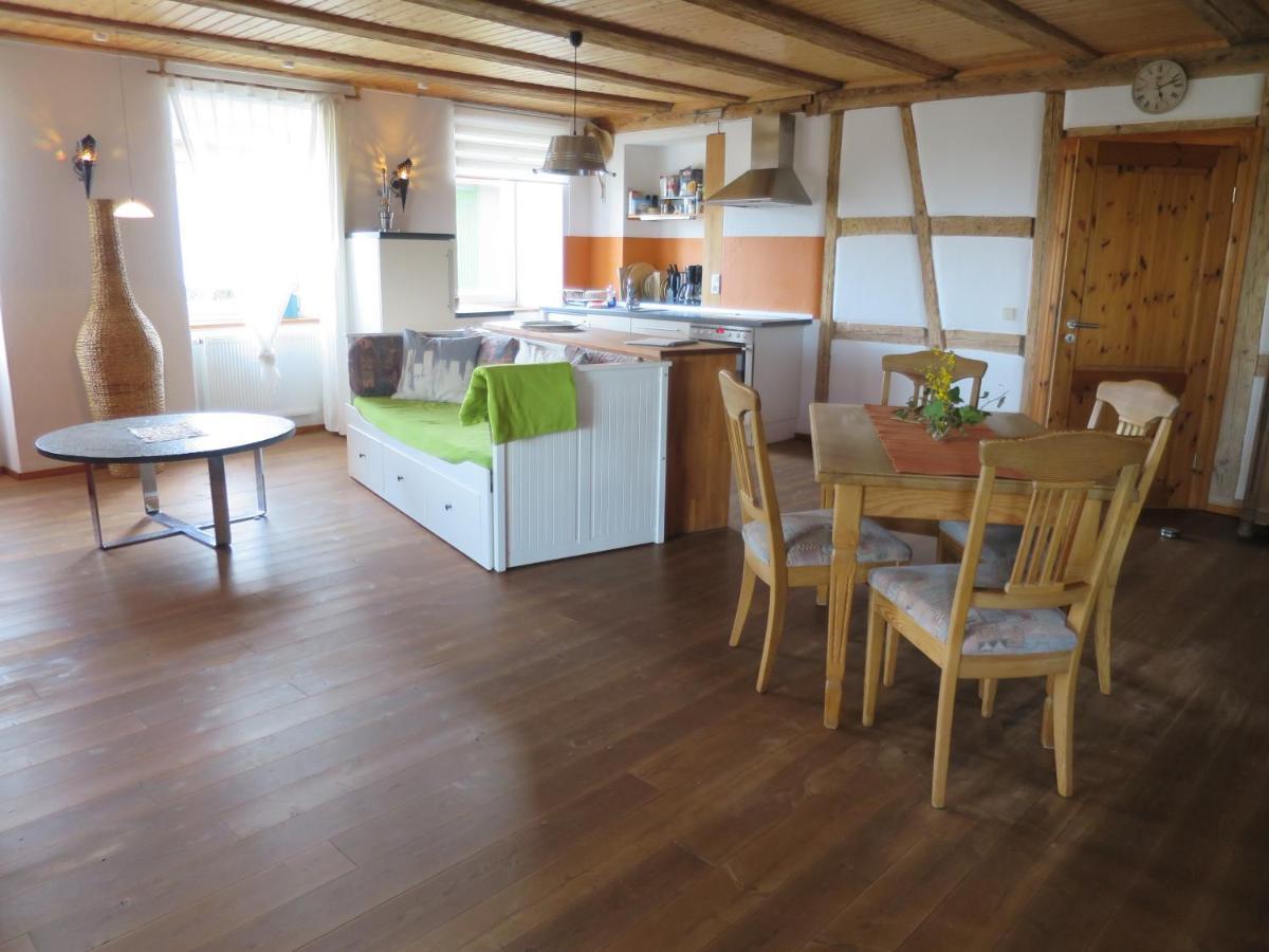 Alpaka-Ferien Apartman Wiechs am Randen Kültér fotó