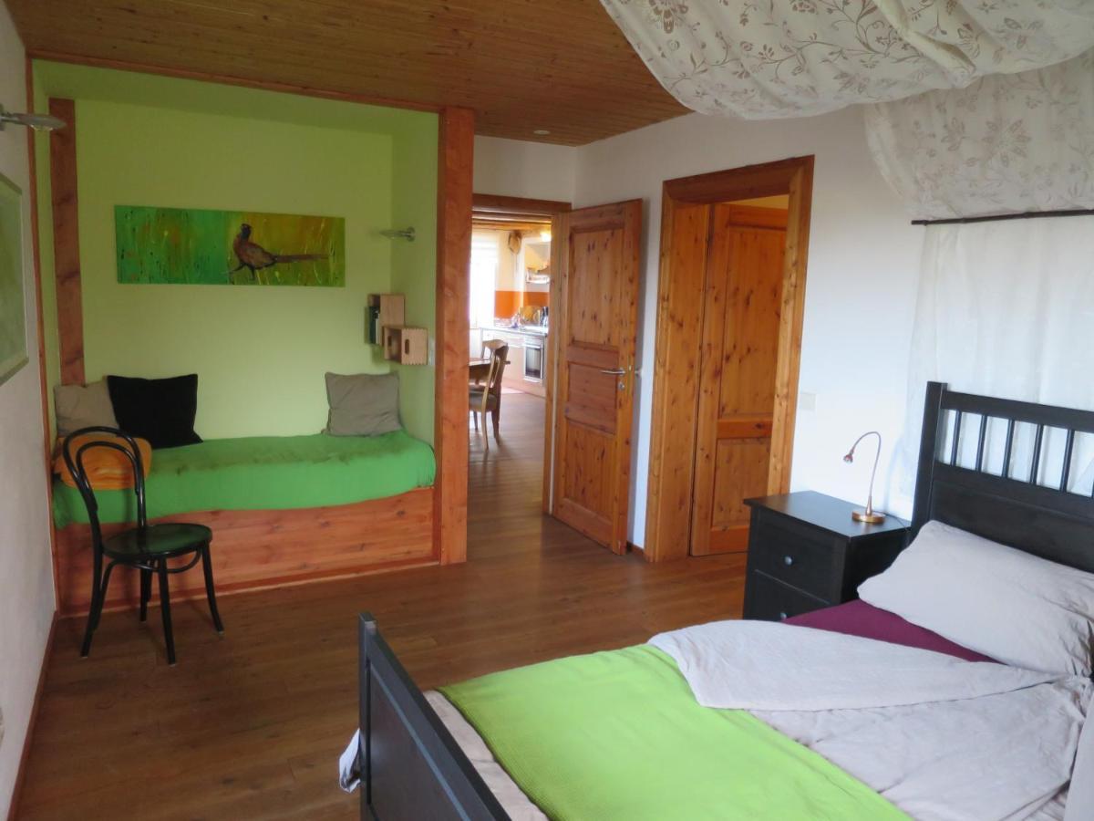 Alpaka-Ferien Apartman Wiechs am Randen Kültér fotó