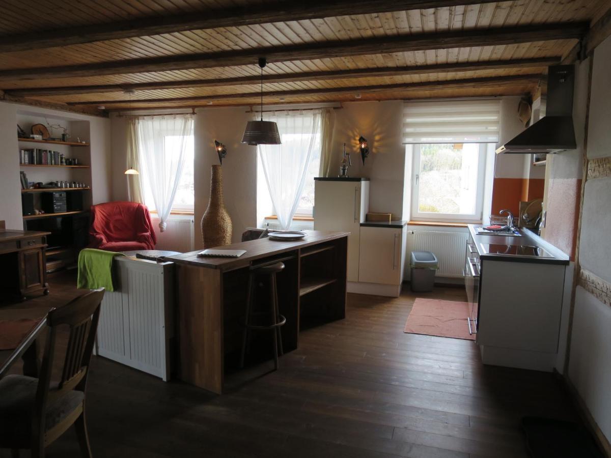 Alpaka-Ferien Apartman Wiechs am Randen Kültér fotó